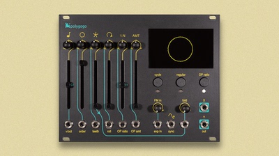[Шумовой магазин] E-RM Polygogo Stereo OSC OSC Eurorack Module of Eurorack