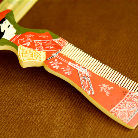 00      常州特产 常州梳篦 木梳子 少数民族礼物 旅游纪念品 傣族