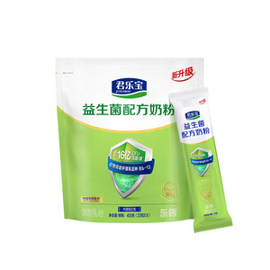 君乐宝益生菌高钙膳食纤维多种维生素成人奶粉每袋40亿CFU活菌