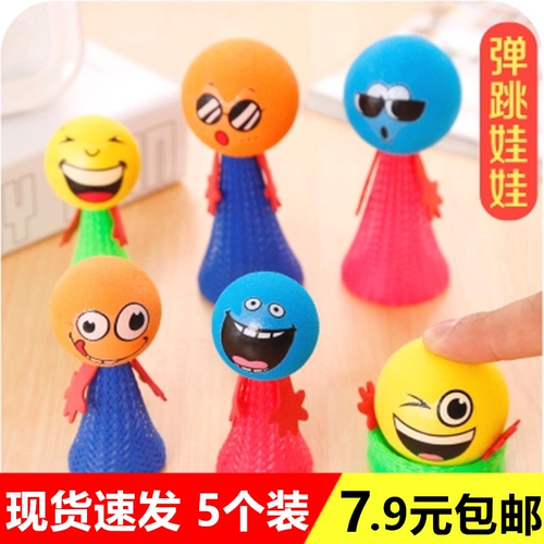 Минифигурки, игрушка для прыжков, эластичная кукла, антистресс