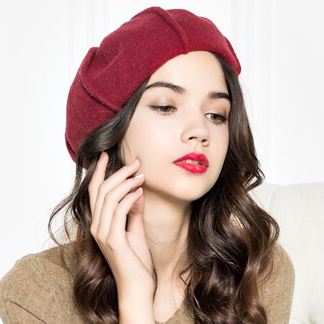 【羊毛画家帽】_女帽子图片_百搭画家帽价格_搭配分享 - 爱逛街