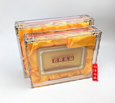 Подарочная коробка 通用名贵礼品包装盒高档石斛西洋参花旗参水晶盒亚克力礼盒礼品盒