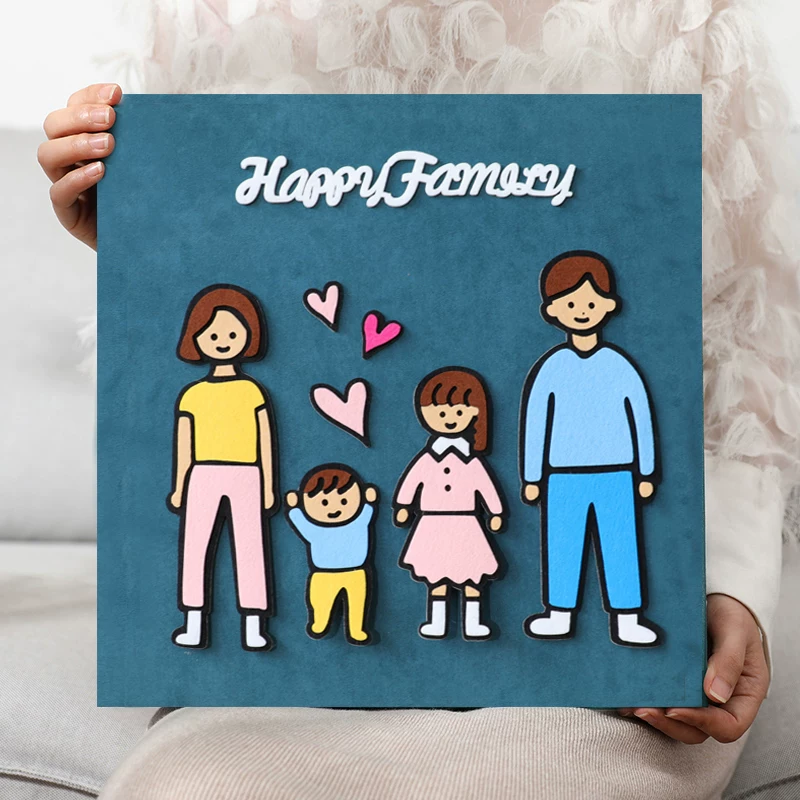 Широкий самоклеящийся фотоальбом, DIY