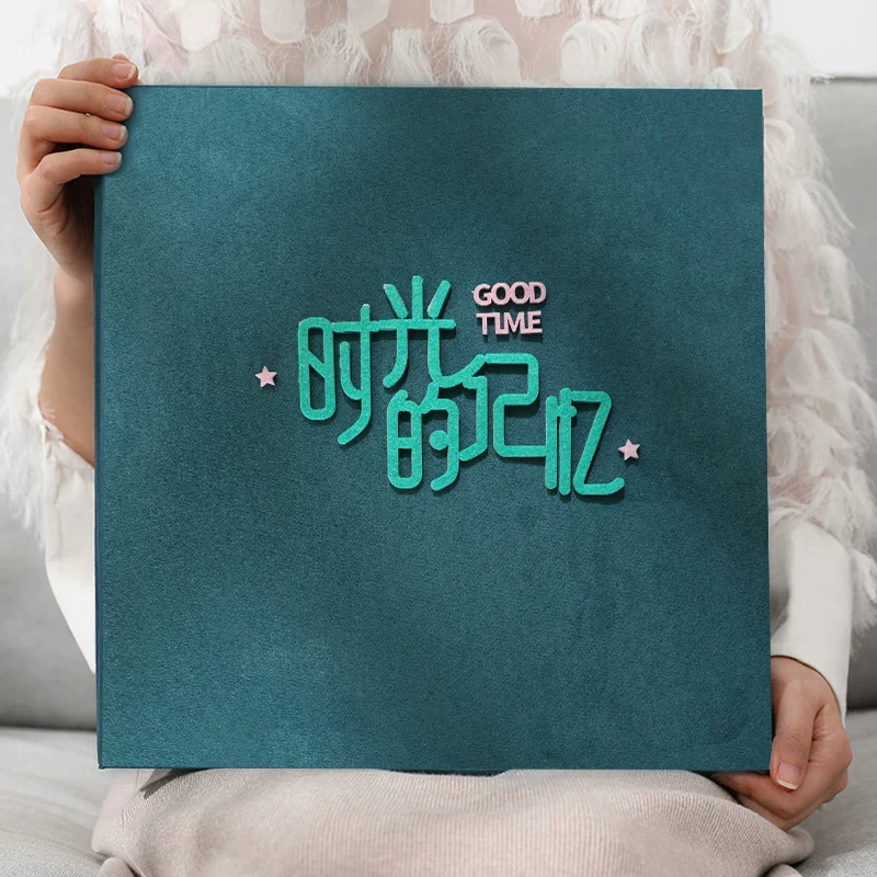 Широкий самоклеящийся фотоальбом, DIY