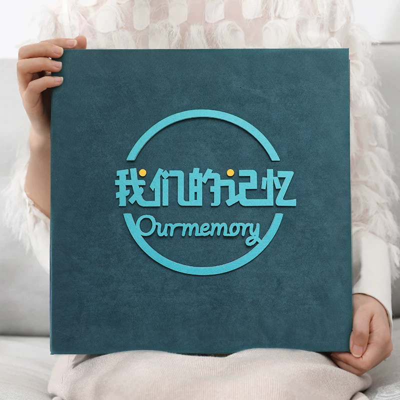 Широкий самоклеящийся фотоальбом, DIY