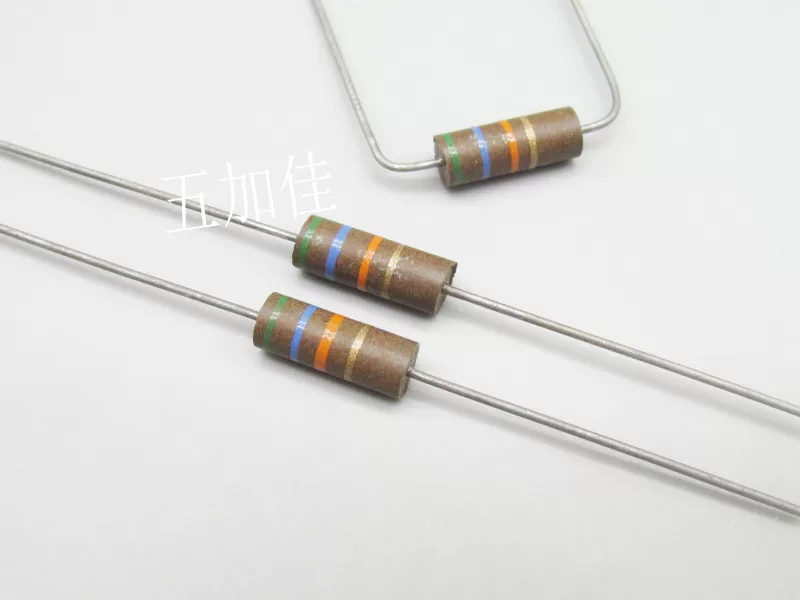 RC32GF563J 1W 56k 5% imported British antique authentic real -core carbon core no sensing resistance resistance