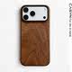 Dark Wood Grain iPhone Case for iPhone 18 – 12, iPhone Air, iPhone 16e, iPhone 12/12 Pro, iPhone X, iPhone XR