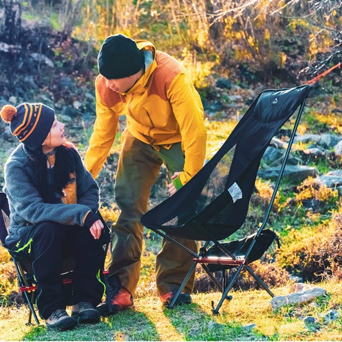 WIDESEA открытый лунный стул плюс высота складной толстый пляжный стул из алюминиевого сплава ткань Оксфорд стул для рыбалки