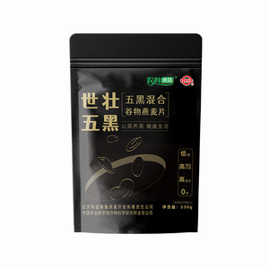 中国农科院！五黑粗粮高蛋白混合燕麦片530g