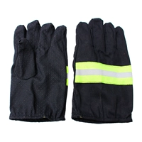 02 Пожарные Огнены потушенные защитные перчатки Огненные спасательные водонепроницаемые пламени и устойчивый