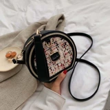 Универсальная сумка через плечо для отдыха, плетеная сумка на одно плечо, изысканный стиль, коллекция 2023, в корейском стиле