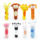 0-3-6 месяцев Yishibiti animal bibi stick ручная игрушка bb stick для новорожденных, ручная кукла 0-1 год mini 0