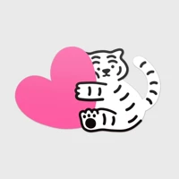 Обнять любовь белый тигр