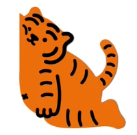 Это нормально апельсиновый тигр