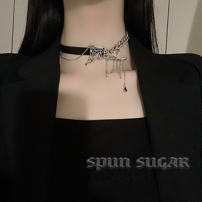 taobao agent Metal necklace, advanced chain for key bag , high-quality style, punk style
