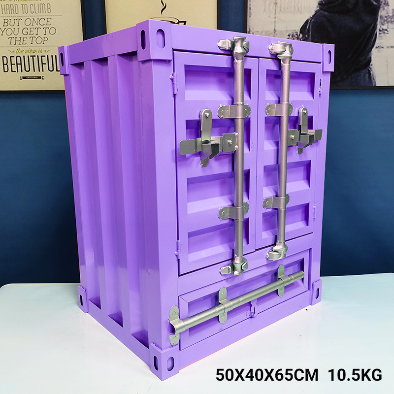 purple-double-door-single-drawer