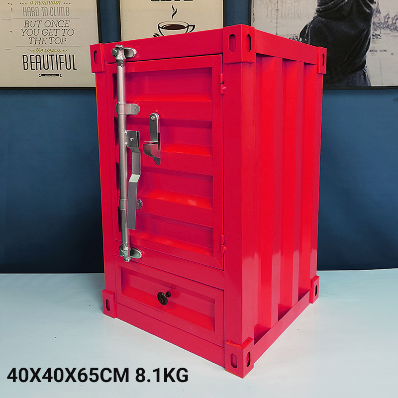 red-single-door-lower-drawer-color-can-be-customized