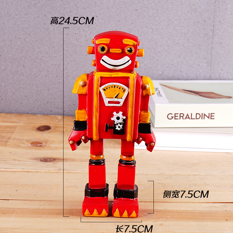 light-yellow-red-robot
