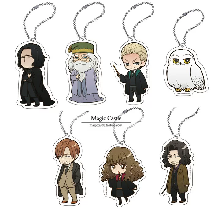 哈利波特 Cartoon acrylic keychain, Japanese version