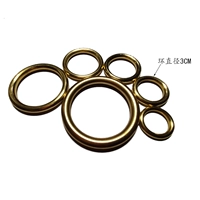 Латунное кольцо, диаметр 3.0мм, 3.0см