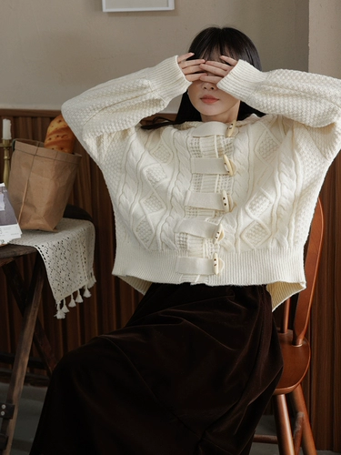 Мягкий сексуальный свитер, демисезонная куртка, кардиган, французский стиль