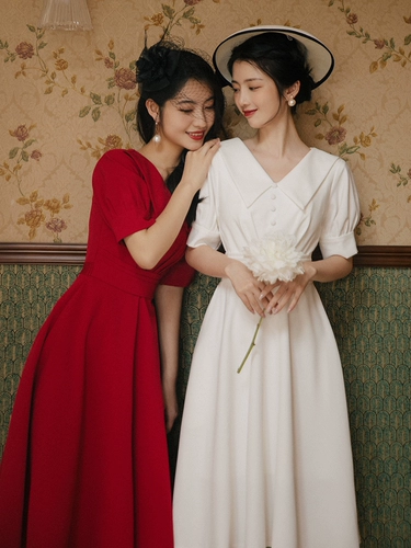 Белая летняя юбка, белое сексуальное платье, французский стиль, яркий броский стиль, изысканный стиль