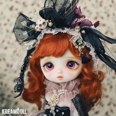 taobao agent KREAMDOLL MARY six -point doll group rings and the juice has been closed for Halloween limited