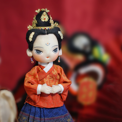 taobao agent Leedoll Daming Lady Lady Lady Handmade DIY Materials Bags Hanfu Doll Wool Mission Dolls Faculty Celebration Gift