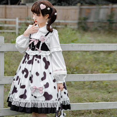 taobao agent Genuine cute summer dress, Lolita style, Lolita OP, lifting effect