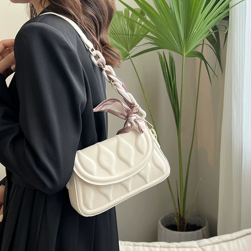 Сумка на одно плечо, сумка через плечо, модная сумка подмышку, цепь, коллекция 2022