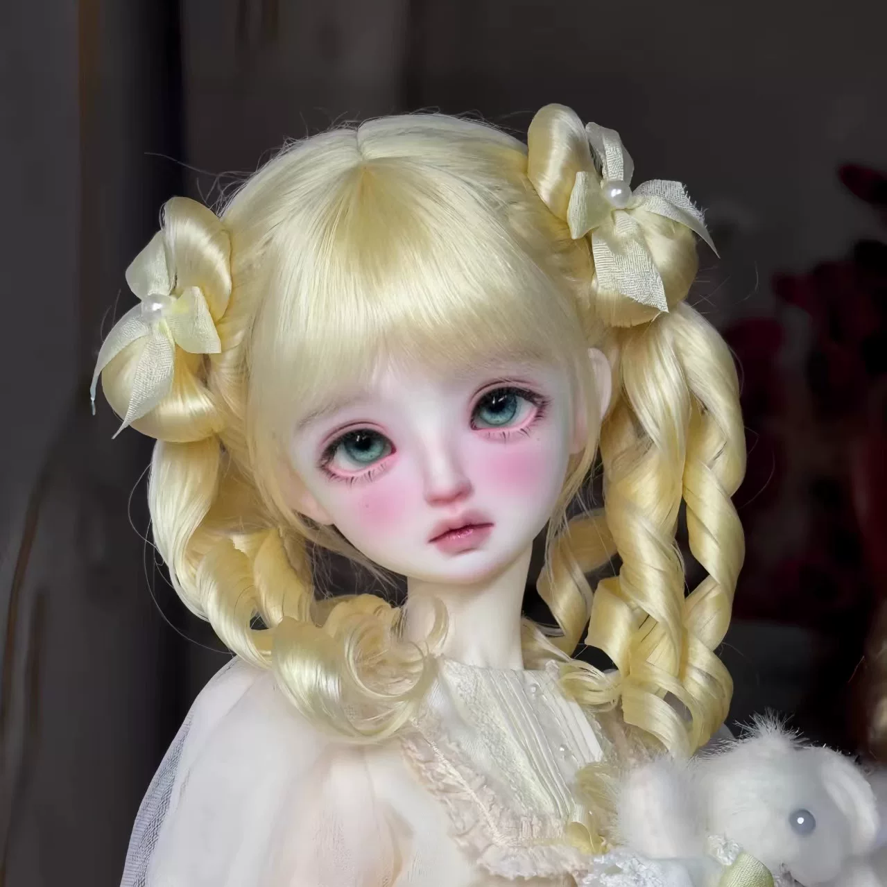 【Awen】Awen кудри BJD из русской мохер 6 минут 4 минуты Butterfly roll Предзаказ