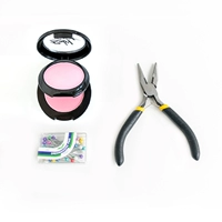 【Инструментальный комплект 14】 иглы для бисера + тени для век + плезок