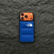 The North Face Trendy Fashionable Quilted iPhone Minimalist iPhone Case for iPhone 13 – 17