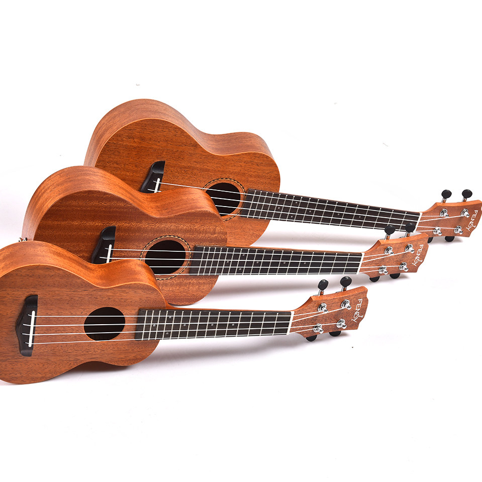 芬迪尤克里里初学者ukulele乌克丽丽21寸23寸26寸小吉他四弦乐器