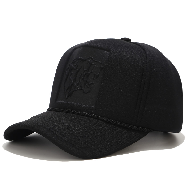 Li Yaoyang Tiger Head Space Cotton-Winter Style Black