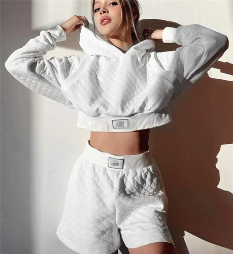 Женские шорты свитера с двумя -набором коптины