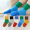 92A (Double Needle Three Primary Colors) Men's 5 pairs