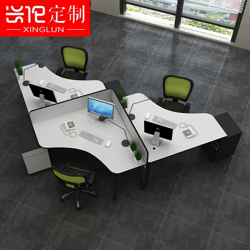Стоимость персонала Xinglun Офисная мебель простой офисный компьютерный стол