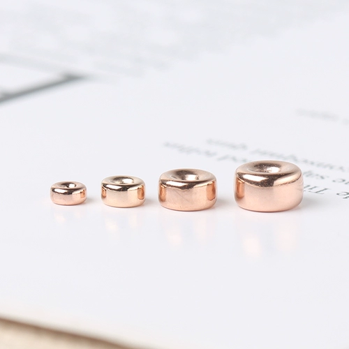 Золотое колесо, бусины, аксессуары, аксессуар ручной работы, золото 14 карат, розовое золото