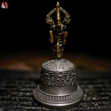 Цинхай Таэру, вековое наследие Дхармы, ваджрный колокольчик, тантрический инструмент из чистой меди, пятиниточный ваджрный колокольчик и пестик.