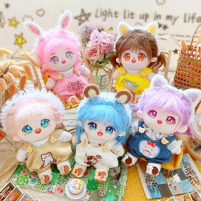 taobao agent Cotton doll, clothing, suspenders, 20cm