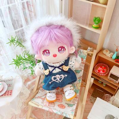 taobao agent Cotton doll, clothing, suspenders, 20cm