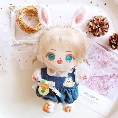 taobao agent Cotton doll, clothing, suspenders, 20cm