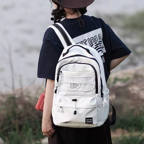 Дизайнерский брендовый японский вместительный и большой ранец, сумка через плечо, рюкзак, тренд сезона, подходит для студента, для средней школы