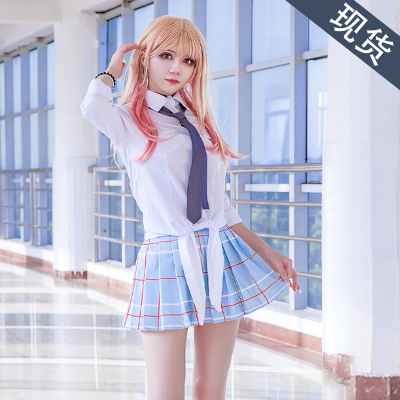 taobao agent Qingcang Qianyi doll fell in Aihe Hesawa Hameng COS clothes shirt jk skirt tie cosplay