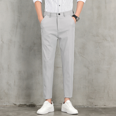 taobao agent Trend brand summer thin silk suit, jeans, Korean style