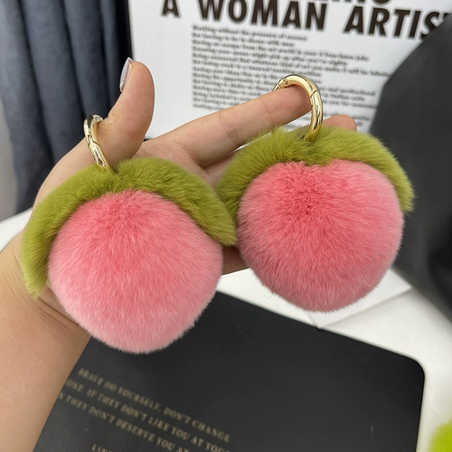 Милый брендовый брелок, украшение на сумку, плюшевый