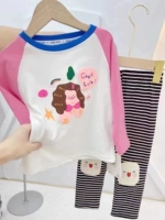 Детский весна и осенний мультфильм - это интересное супер удобное нижнее платье F1 5214