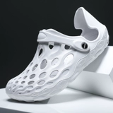 Тапочки в стиле Crocs, пляжные летние босоножки, мужские модные мужские тапочки для школьников и студентов, коллекция 2021 года, в корейском стиле, для влюбленных, подходят для носки на улице