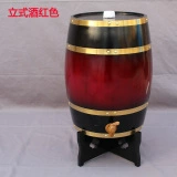 Вице -деревянный винный бочка декоративный батон